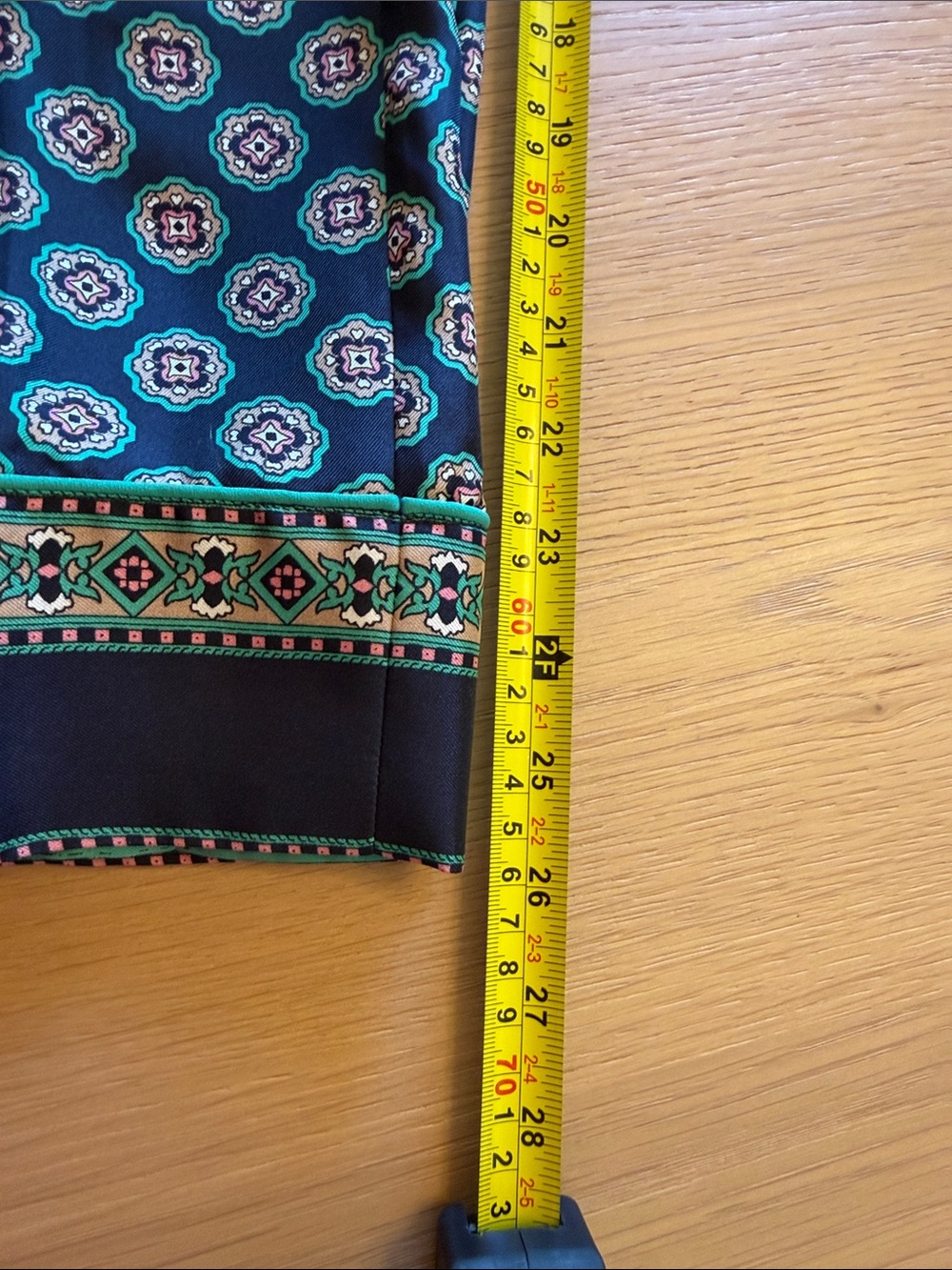 J Crew Silk Medallion Print Pants - Picture 9 of 9
